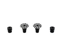 Aluminum Control Knobs for X9D P X10S X12S Transmitters for 3Mm / 4Mm Thread Sticks with Durability Coating Aluminum Mixture Pad Knob