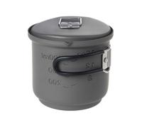Aluminum cooking set and stove Esbit Grey 585 ml