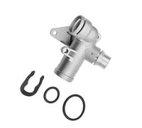 Aluminum Coolant Hose Flange 06B121132B Three Way Water Pipe Joint Cooling Water Hose Coolant Connector Flange Aluminum