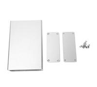ALUMINUM COOLING BOX ELECTRONIC ENCLOSURE DIY PROJECT SAND SILVER 27X66X100MM