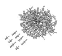Aluminum Core Rivets Kit Round Head 130pcs M5 11mm 9mm 7mm