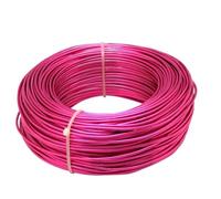 Aluminum Craft Wire 35~225.0Meter 4Size Whole Roll Aluminum Wire Fashion Jewelry Findings For Jewelry Making DIY Aluminum Craft Wire Plated(Pink,1mm 225meter)