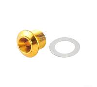 Aluminum Crank Cap Removal Tool Kit For SRAM Crank Systems Including Cap Cover Screw And Service Hardware Components(A-Gold)