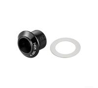 Aluminum Crank Cap Removal Tool Kit For SRAM Crank Systems Including Cap Cover Screw And Service Hardware Components(A-Black)