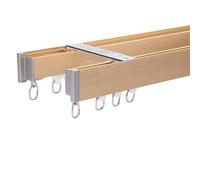 Aluminum Curtain Rod - Wall & Ceiling Mount - 120cm Gold - Perfect for Hotels, Loft Beds, Classrooms, Commercial Spaces - Premium Quality Accessories for Curtains