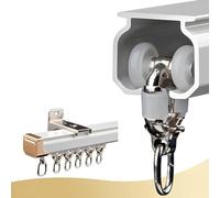 Aluminum Curtain Rods & Tracks, Ceiling-Mounted Curtain Systems, Shower Window Curtains, RV Curtain Solutions, Dividers, Accessories for Easy Installation & Versatile Use.
