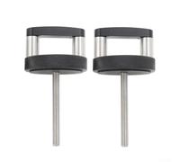 Aluminum D Ring Thumb Screw Pair for For hard Top Securing on JK 2007 2008 2009 2010 2011 2012 2013 2014 2015 2016 2017 2018 (Red)