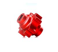 Aluminum Differential Locker Diff Lock RC Replacement Parts for Tamiya 1/10 TT02 TT02B TT02T TT02D RC Car, Red