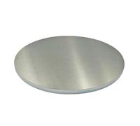 Aluminum Disc, 6061 Round Sheet 1.5mm Thick Silver 350(Diameter 500mm)