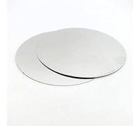 Aluminum Disc,aluminium plate, Aluminum Round Plates Craft Good Mechanical Properties Material for Ndustry Repair Purposes 2Pcs Circular Sheet Diameter 120mm,Thickness,3mm