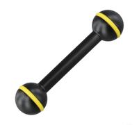 Aluminum Diving Light Pole 5 Inch Dual Ball Head(3.5inch)