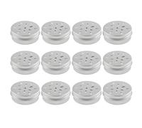 Aluminum Dog Sniffing Cans, 12 Piece Round Holders, Vented Twist Lids, Scent Sorting Tasks, Search Exercises, Classroom Coaching, Trainer Workshops Dog Nosework Tins Scent Work Containers Canine Sniff