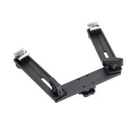 Aluminum Double Mount Twin Adapter Mount For 13 12 11 10 9 8 7 6 5 Action Camera Lightweight Accessories Photography Light Stand