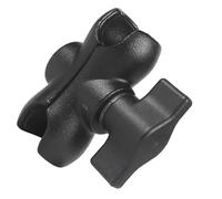 Aluminum Double Socket Holder Double Socket Arm Motorcycle Mount For Mounts Metal Ball Mount Arm