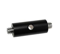 Aluminum Double Threaded Adapter 4mm Hole 1/4" Male To 12mm Tube For Tripod Light Stand Photography Accessories Action Camera Accessory Adapter