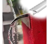 Aluminum Drip Rail Molding for Eaves & Windows Cuttable Rain Gutters & Trim Strips Durable Water Management Solution Ideal for Home & Outdoor Use