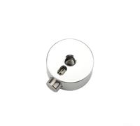 Aluminum Drum Quickset Cymbal Mate Nut Essential Accessory for Every Drummer's Toolkit (Silver)