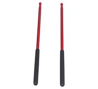 Aluminum Drumstick, Jazz Drumsticks with Non - Slip Handle, Durable Drum Percussion Tool for Drummers, Professional Practice Drumsticks for Drum Pad, Rust - Proof and Lightweight D (Red)