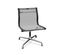 Aluminum EA 105 Office Chair Netweave Dark Grey/ Chrome