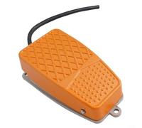 Aluminum Electric Power Pedal 10A SPDT NO Foot Switch for Automation Tasks (Latching Switch)