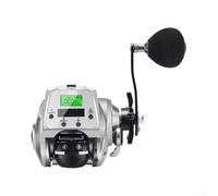 Aluminum Electric Reel Real-Time Temp Screen Saltwater(White-Right)