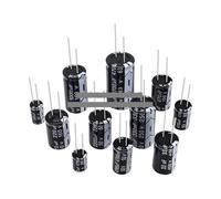 Aluminum Electrolytic Capacitor 10V 16V 25V 35V 50V 400V 450V 470UF 100UF 220UF 330UF 470UF 680UF 1000UF 47UF 10UF 22UF 0.47UF BIANMTSW(400V 1UF 5PCS)