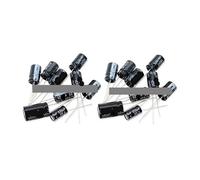 Aluminum Electrolytic Capacitor 10V 16V 25V 35V 50V 63V 2.2 3.3 4.7 10 22 33 47 100 220 330 470 1000 2200 3300 4700 6800 10000UF(35V2200UF 5PCS)