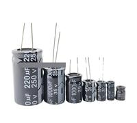 Aluminum Electrolytic Capacitor 25V4700UF 16X25 2PCS Capacitance Meters
