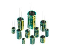 Aluminum Electrolytic Capacitor High Frequency Low 6.3V 10V 16V 25V 35V 50V 63V 100V 400V 450V 100UF 220UF 330UF 470UF ICXLPMC(6.3V1000UF 10PCS)