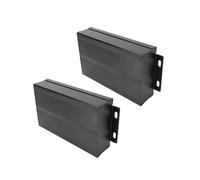 Aluminum Electronic Project Box 2Pcs Enclosure Junction Box Enclosure Electricalbox 1.6 x 3.8 x 5.9in Cable Management Aluminum Cooling Cases Split Type