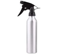 Aluminum Empty Spray Bottle 350ml Refillable Pump Bottle Atomizer Mist Perfume for Green Soap, Hair Water, Plant Mister,Skin Care Routine (Silver)