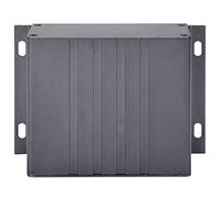 Aluminum Enclosure Case for DIY Electronic Project Box, Aluminum Alloy Junction Box Shell, 31 x 129.7 x 100 mm Driver Housing with Sandblasted Iron Grey Finish and Wire - Drawn