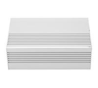 Aluminum Enclosure Case Junction Box Shell Durable Ergonomic Design Electronic Project Case Gray 35 x 64.5 x 100mm