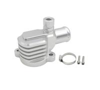 Aluminum Engine Coolant Thermostat Housing Assembly Compatible With GTS GTV 300(Silvery)