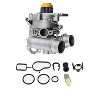 Aluminum Engine Water Pump Assembly Accessories Compatible With GLI MK6 B7 A3 S3 A4 A5 Q3 Fits Part Numbers 06H121026BA 06H121026DD