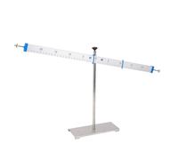 Aluminum Experimental Lever Balance Kit, Mechanical Principle Demonstrator, Physics Force Experiment Apparatus, Physical Portable Classroom & Home Learning Tool For Junior High School