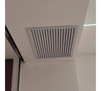 Aluminum Exterior Gable Louver Vent, Air Cover, for Cabinet Door, Walls & Crawlspace 8x8in/10x10in(500x500mm/20x20in)