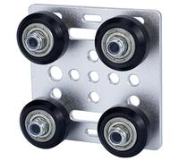 Aluminum extrusion for V-Wheel Track System 2020V Slot Gantry Plate Customs Printer is built for precision building printer wheels