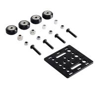 Aluminum extrusion for V-Wheel Track System 2020V Slot Gantry Plate Customs Printer is built for precision building printer wheels