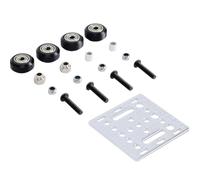 Aluminum extrusion for V-Wheel Track System v 2020V Slot Gantry Plate Customs Printer is built to accurately build aluminum profile wheels