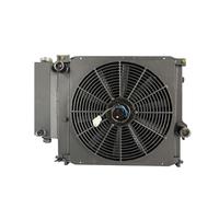 Aluminum Fan Shroud Radiator Compatible With 1991-2002 BMW E36 318i 318is 325i M3 Z3 M42 M44 M50 M52 M54 Manual Transmission 3Rows No Cap(Black)