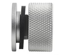 Aluminum Fasteners for Pipeliner Helmets Supporting Both Welding Hood Integrity and Off-Roading Helmet Adaptability (Silver)