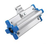 Aluminum Film Winding Machine for Greenhouse Side Ventilation Lightweight Pulley System Anti Rust Fits Rolling Pipe Manual Roller for Ventilation Setup Smooth Operation(32 tube)