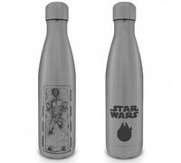 Aluminum flask Pyramid Star Wars Han Carbonite Gris TU