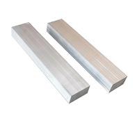 Aluminum Flat Bars,2 Pcs, 12Mm Thickness 495Mm Length Square Bar, 6061 General Purpose Plate