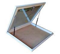 Aluminum Flat Roof Skylight Window Ventilation Design for Enhanced Natural Light & Airflow Perfect for Brightening Homes & Boosting Freshness