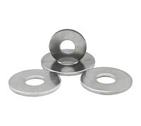 Aluminum Flat Washers 2mm Thickness, Metal Flat Gasket Ring, Fastener Hardware Washers Assortment, Metric Sizes M4 M5 M6 M7 M8 M9 M10 M11 to M40 (M19x27x2 20pcs)