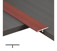 Aluminum Floor Transition Strip, T Moldin Trim, Cuttable Door Threshold Strip, for Door/Tile/Floor, 2.5/4.0cm Wide(A,L90xW4.0cm)