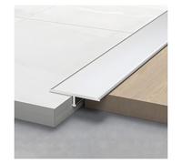 Aluminum Floor Transition Strip - T-Molding Gap Cover, Cuttable Wall Panel Trim for Seamless Flooring Solutions