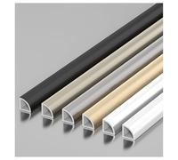 Aluminum Floor Transition Threshold Strip, Bridge The Height Gap Between for Doorway, Threshold, Transition Between Tile and Laminate Planks(Silver,18mm/0.71in)